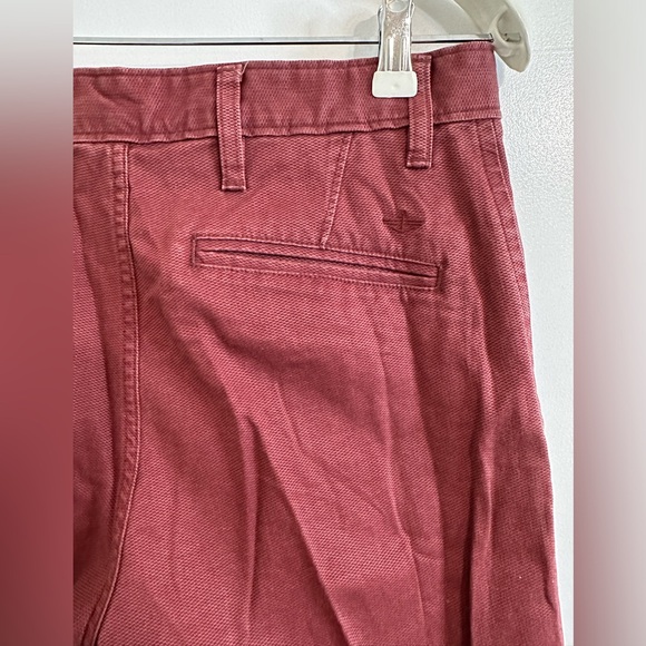 NWT DOCKERS Slim Tapered Burgundy Cranberry Chinos Pants - Picture 5 of 6